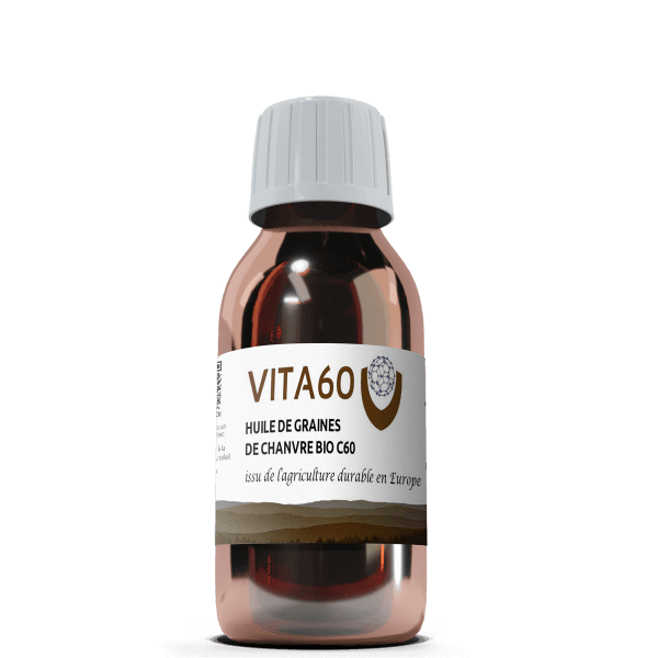 100ml huile de chanvre bio C60