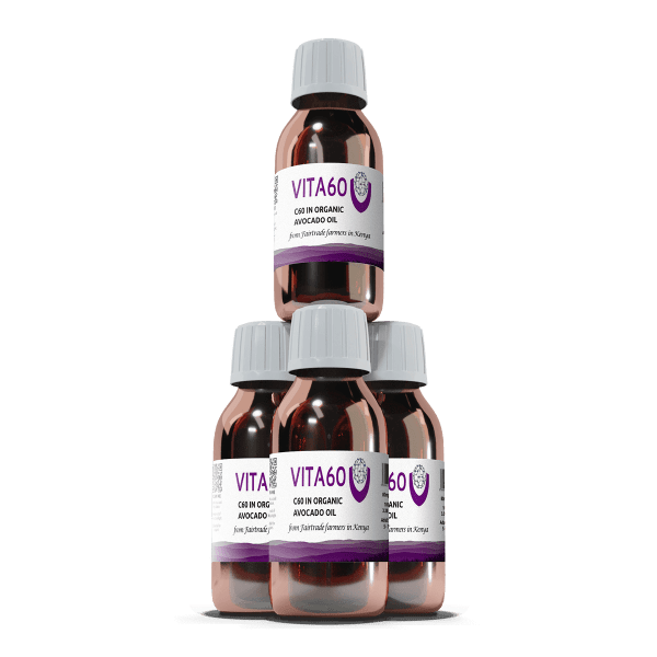 4 bottles C60 avocado oil