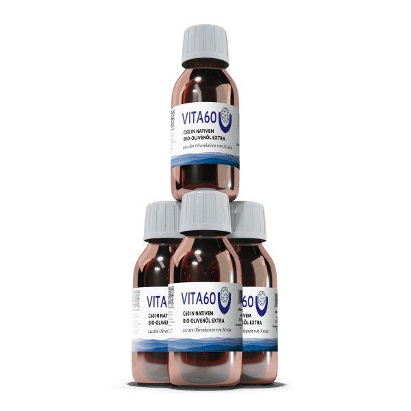 4 Flaschen C60 Olivenoel