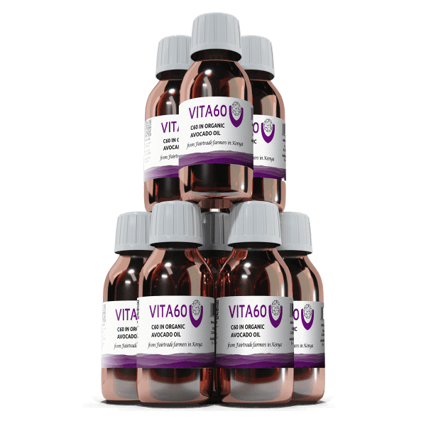 8 bottles C60 avocado oil